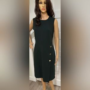 H&M sleeveless dress, Green size: 6